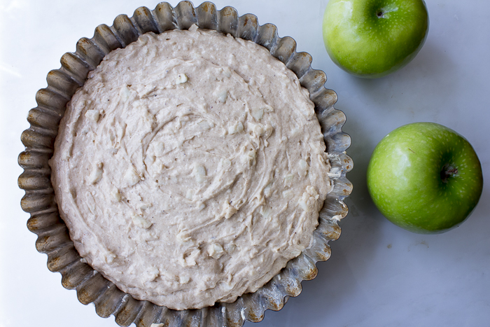 Fill the batter in the pan