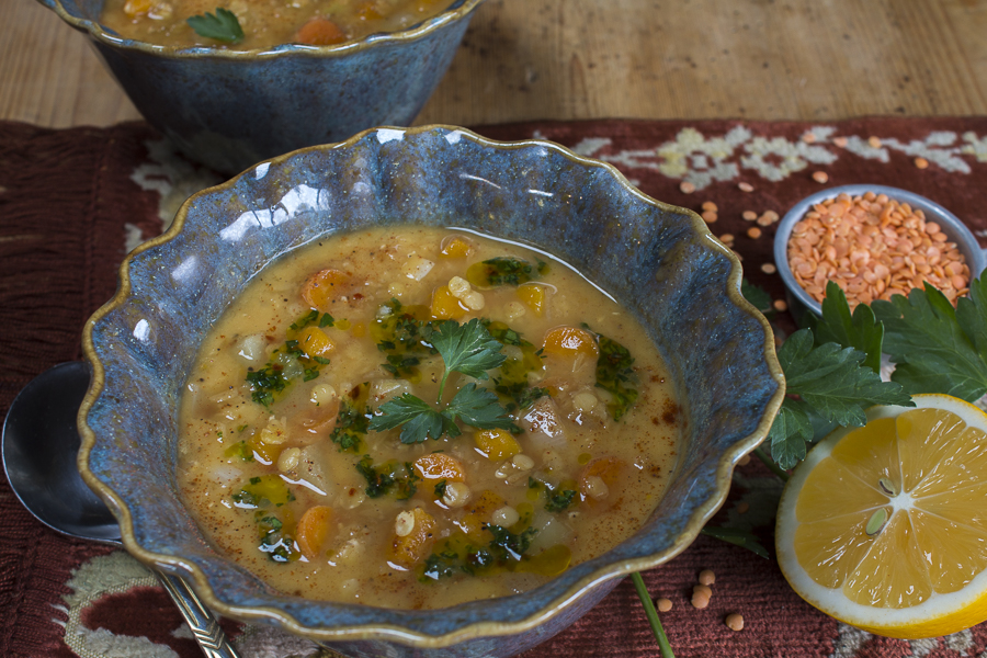 This Lentil Soup will hasten the winter-blues