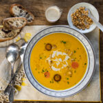 Karen's Healthful Carrot and Pine Nut Soup