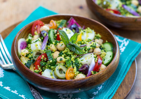 Karen's Quinoa Tabbouleh - Vegetable Salad (Naturally Gluten-Free)