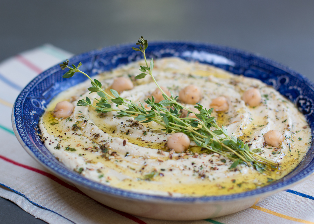 Karen's Hummus with Za'atar in an Instant Pot