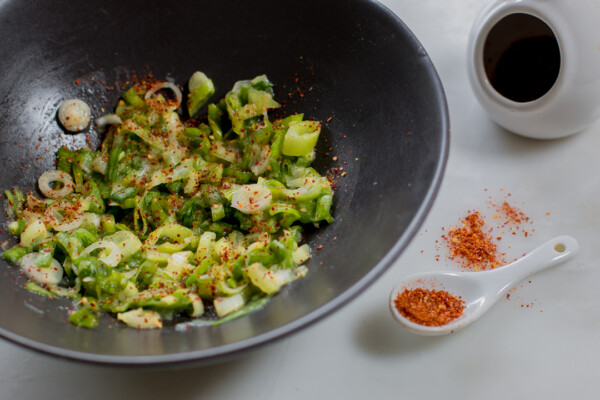 Quick Scallion Kimchee