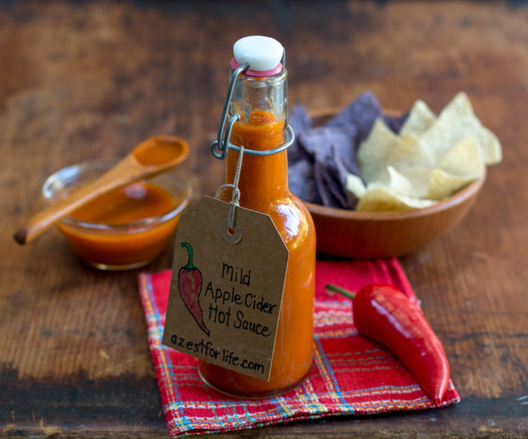 Unbelievable Mild Apple Cider Hot Sauce - A Zest for Life