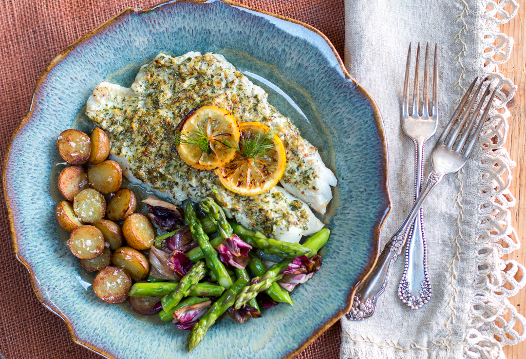 Weeknight Filet of Sole with Mustard Sauce