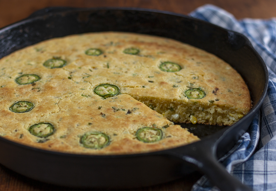 Skillet Jalapeño Cornbread