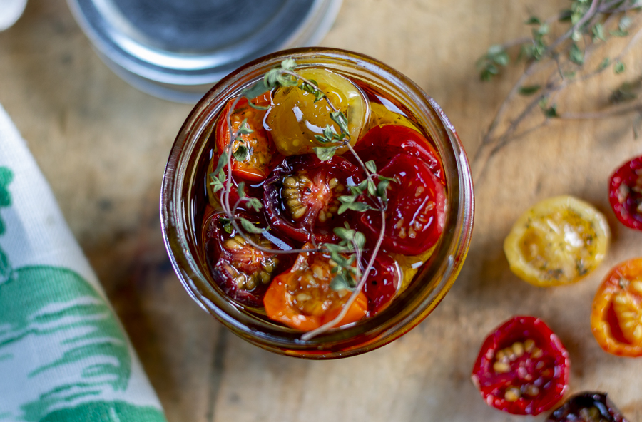 How To Dehydrate Cherry Tomatoes (oven recipe too!)