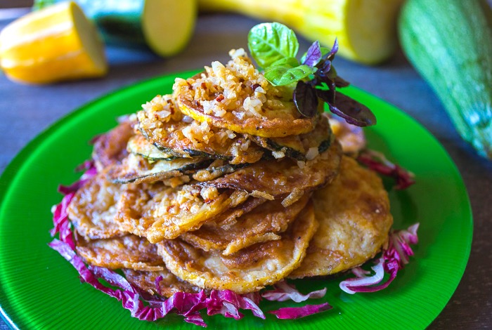 Fried Summer Zucchini with Garlic – Lightened-Up - Inspired by Il Mulino Restaurant