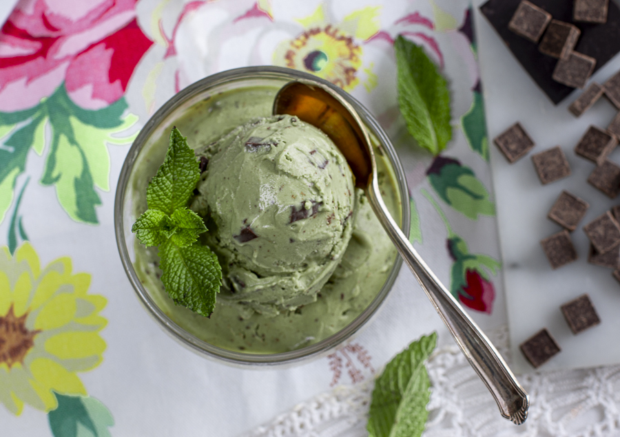 Mint Chip Chocolate Chip Ice Cream – It’s Vegan!