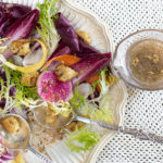 Karen’s Grainy Mustard Vinaigrette with Shallots and Garlic