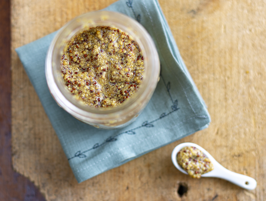 The Best Homemade Grainy Dijon Mustard! And how to use it.