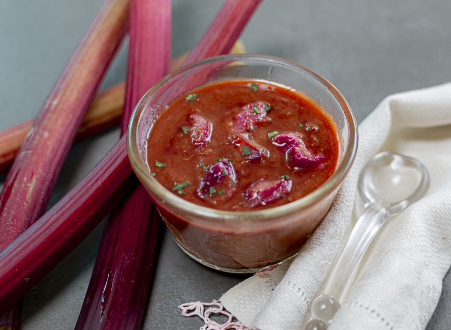 Really Amazing Rhubarb BBQ Sauce