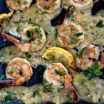 Weeknight Lightened-Up Shrimp Scampi