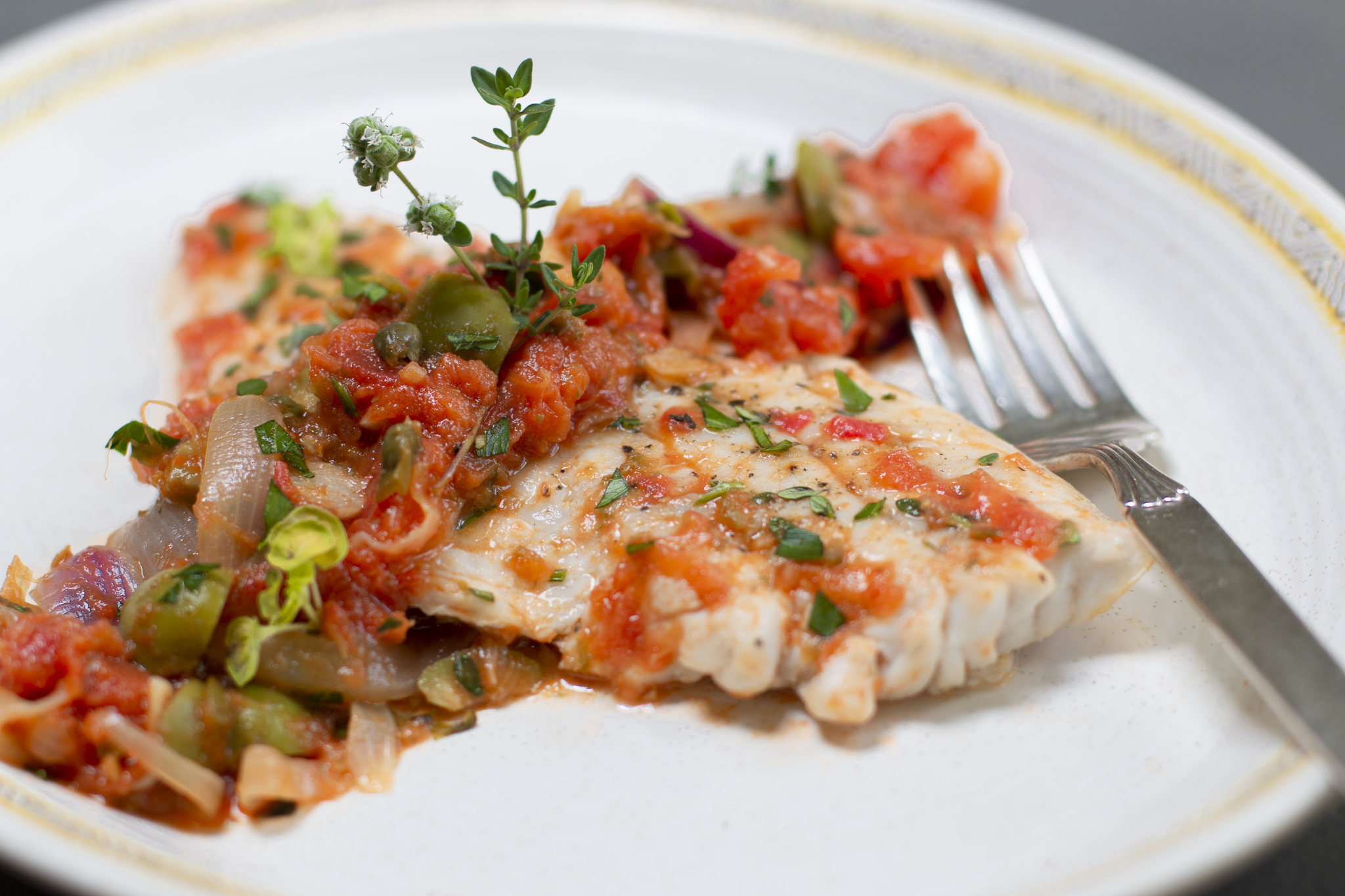 Karen's Veracruz-Style Snapper with Fresh Garden Tomatoes