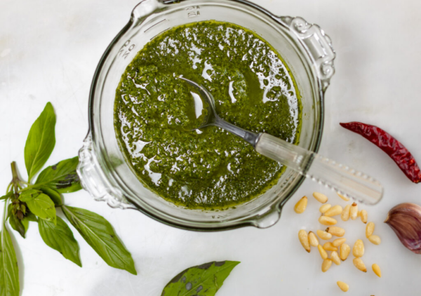 Thai Basil Pesto – and what to do with it!