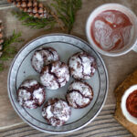 Karen’s Flourless Chocolate Crackle Cookies