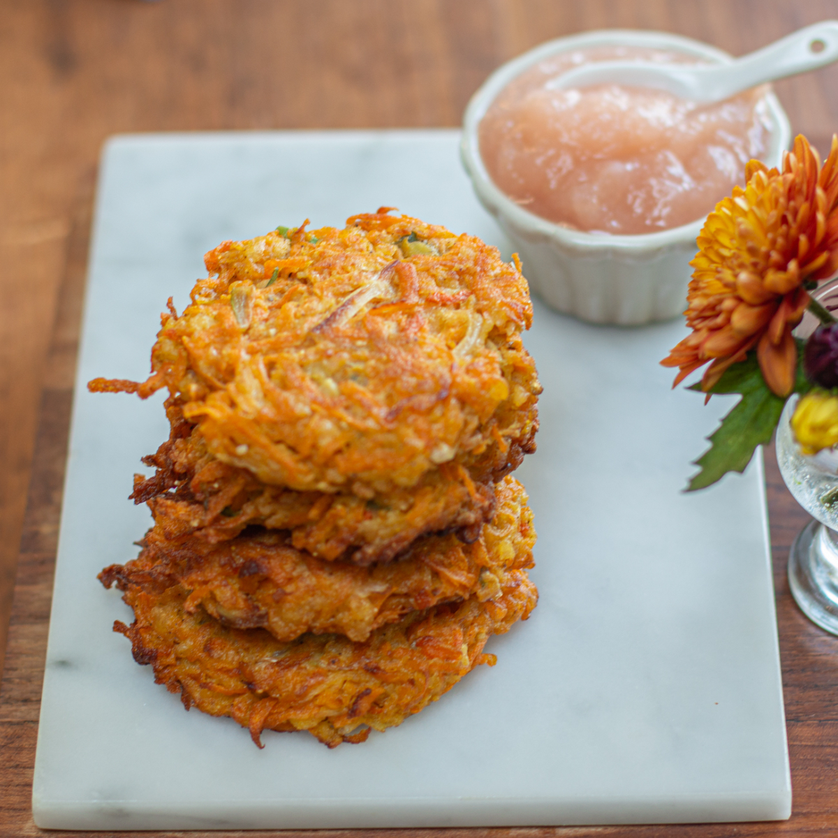 The Best Butternut Squash Latkes! (an updated “potato” pancake)