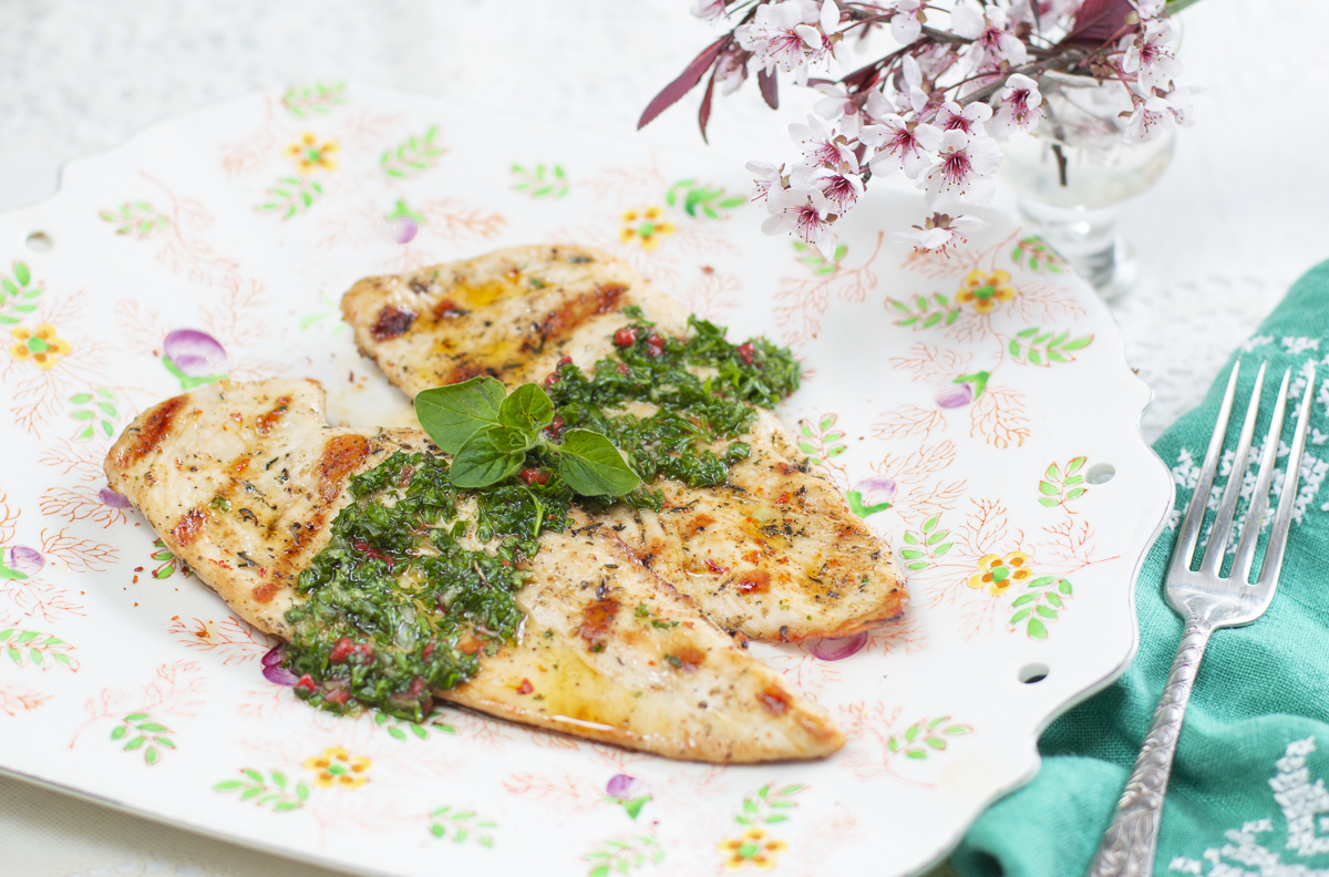 Chimichurri Rice - paper + heart