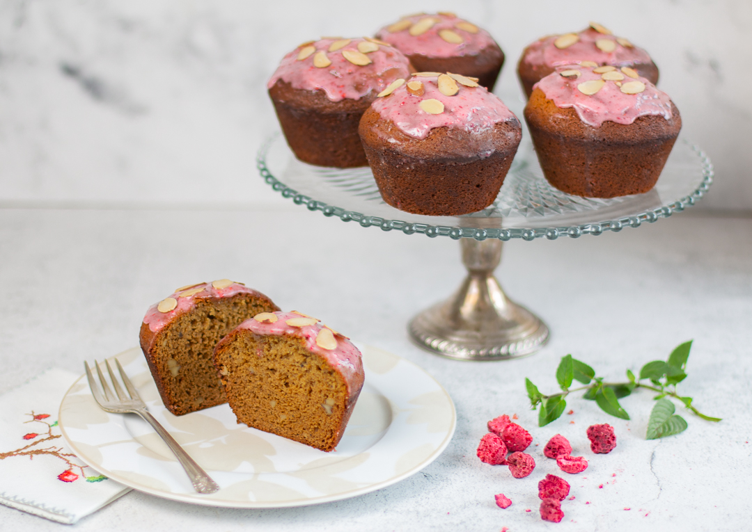 Raspberry Glazed Honey Cake for Rosh Hashanah and beyond!