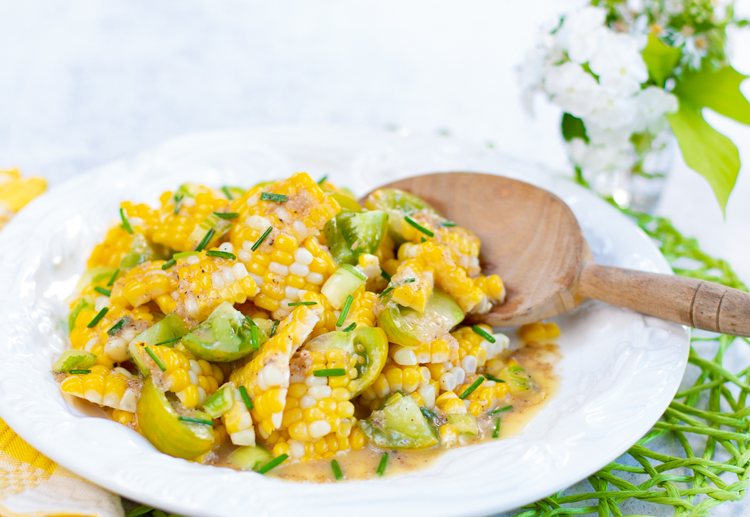 Corn Salad with Browned Butter Vinaigrette