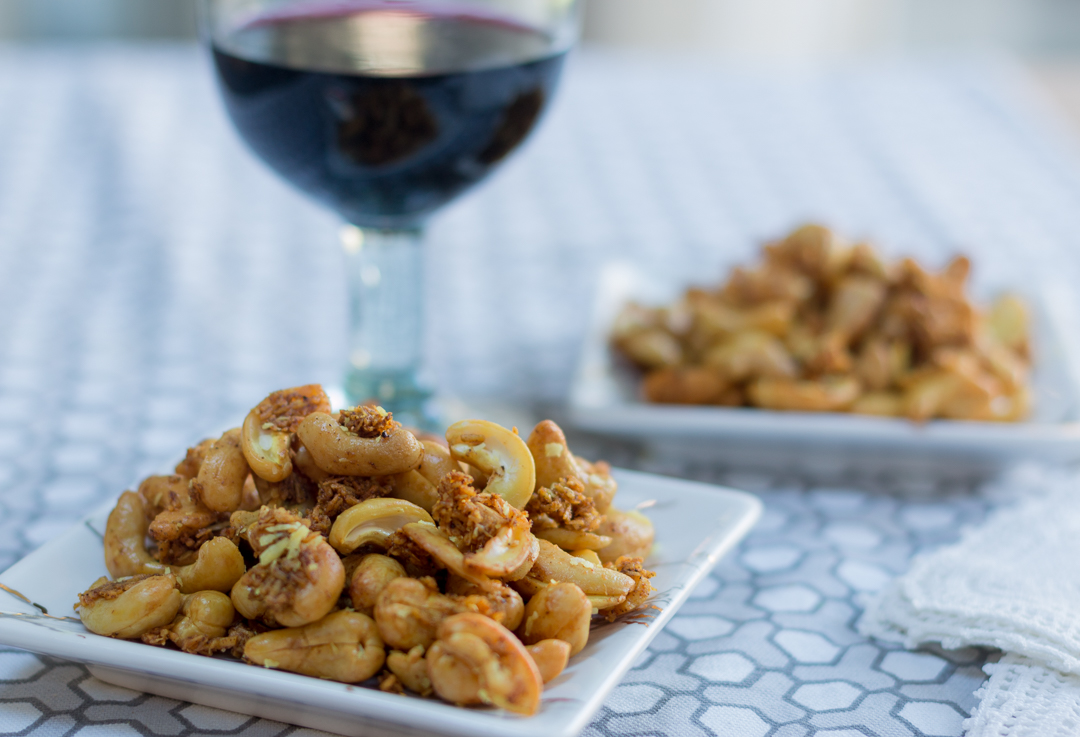 Curry Coconut Slow Roasted Nuts
