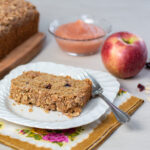 Applesauce Streusel Loaf Cake - Gluten Free
