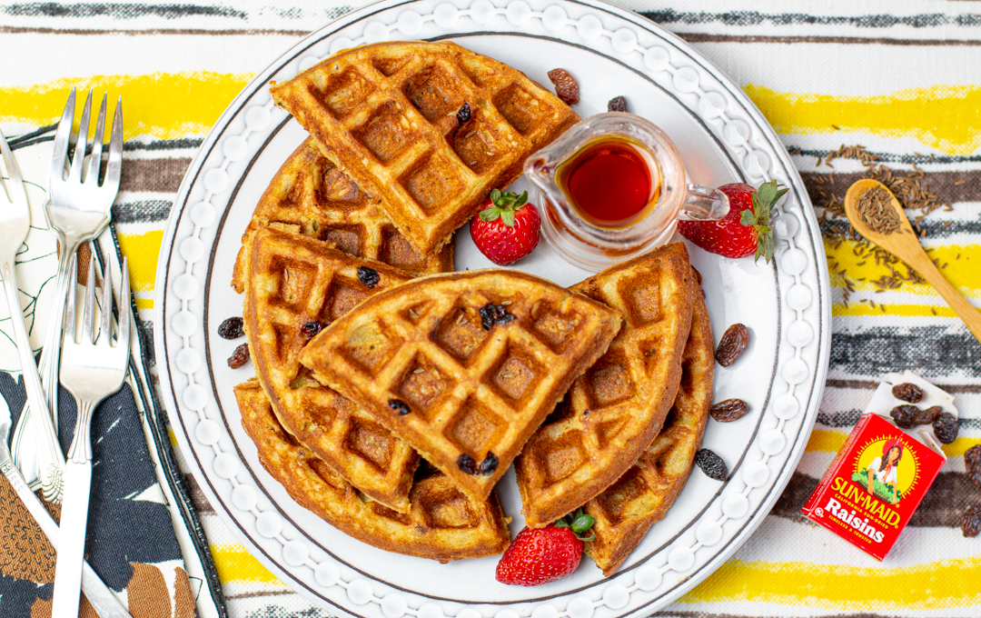 Karen's Irish Soda Bread Waffles