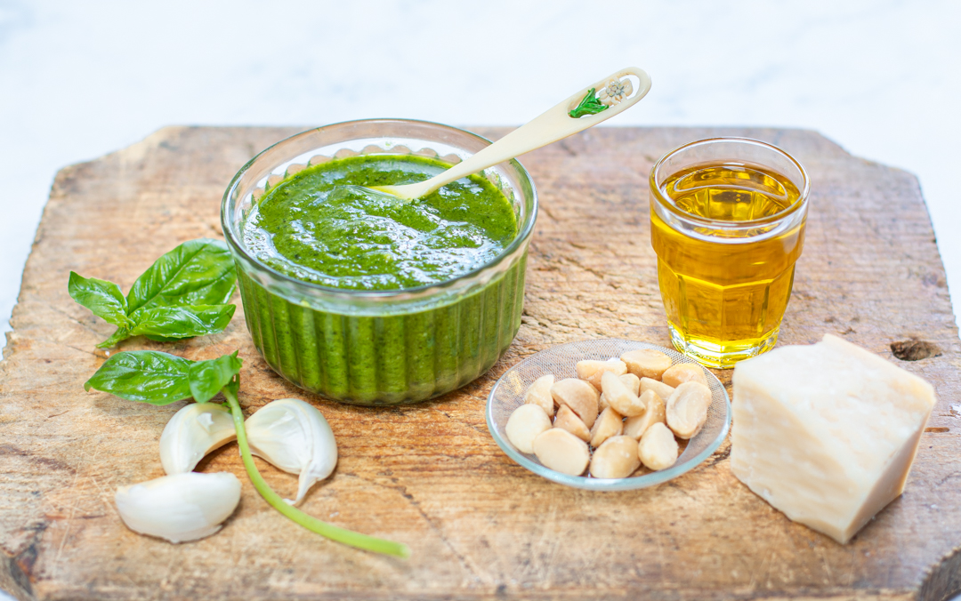 Karen's Basil & Macadamia Nut Pesto