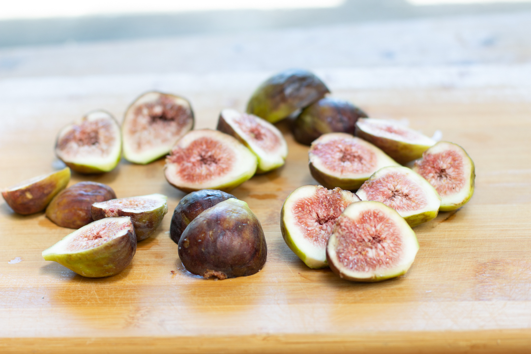 Fresh Sliced Spring Figs