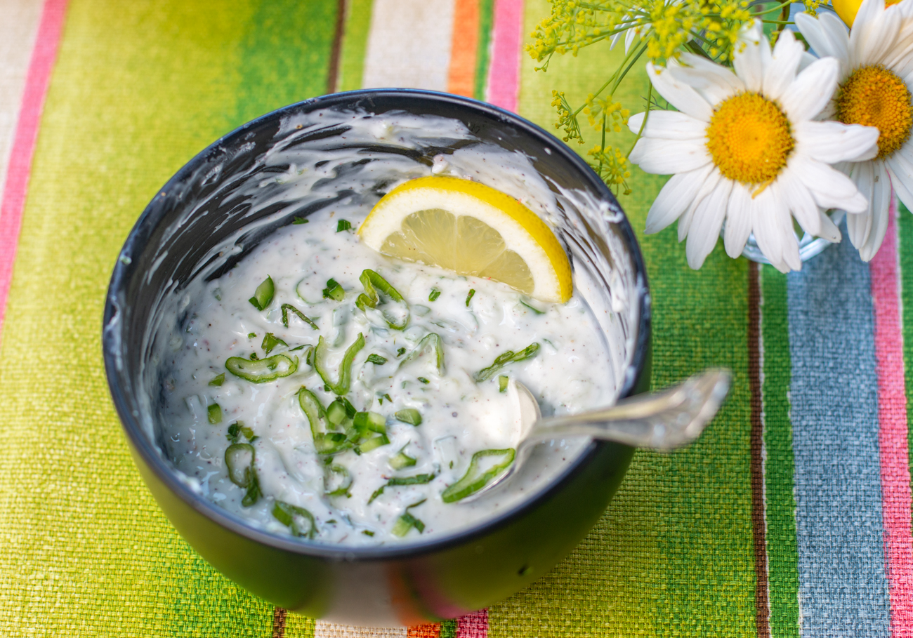 Herbal Cucumber Tzatziki Sauce