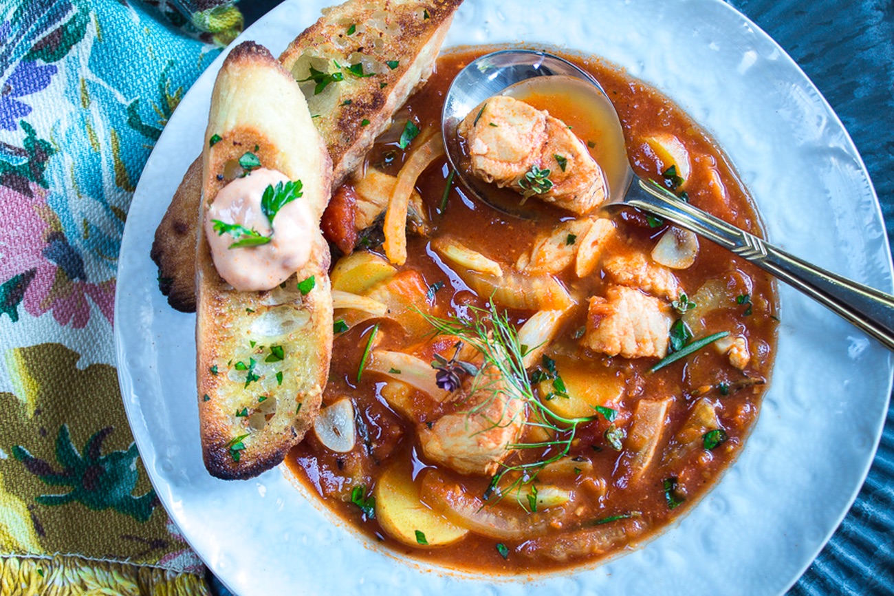 Hearty Mediterranean Fish Soup Recipe