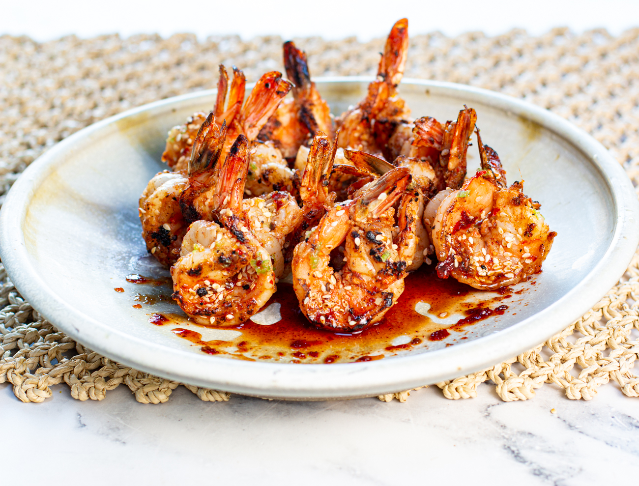 Citrus Chili Shrimp with Glaze