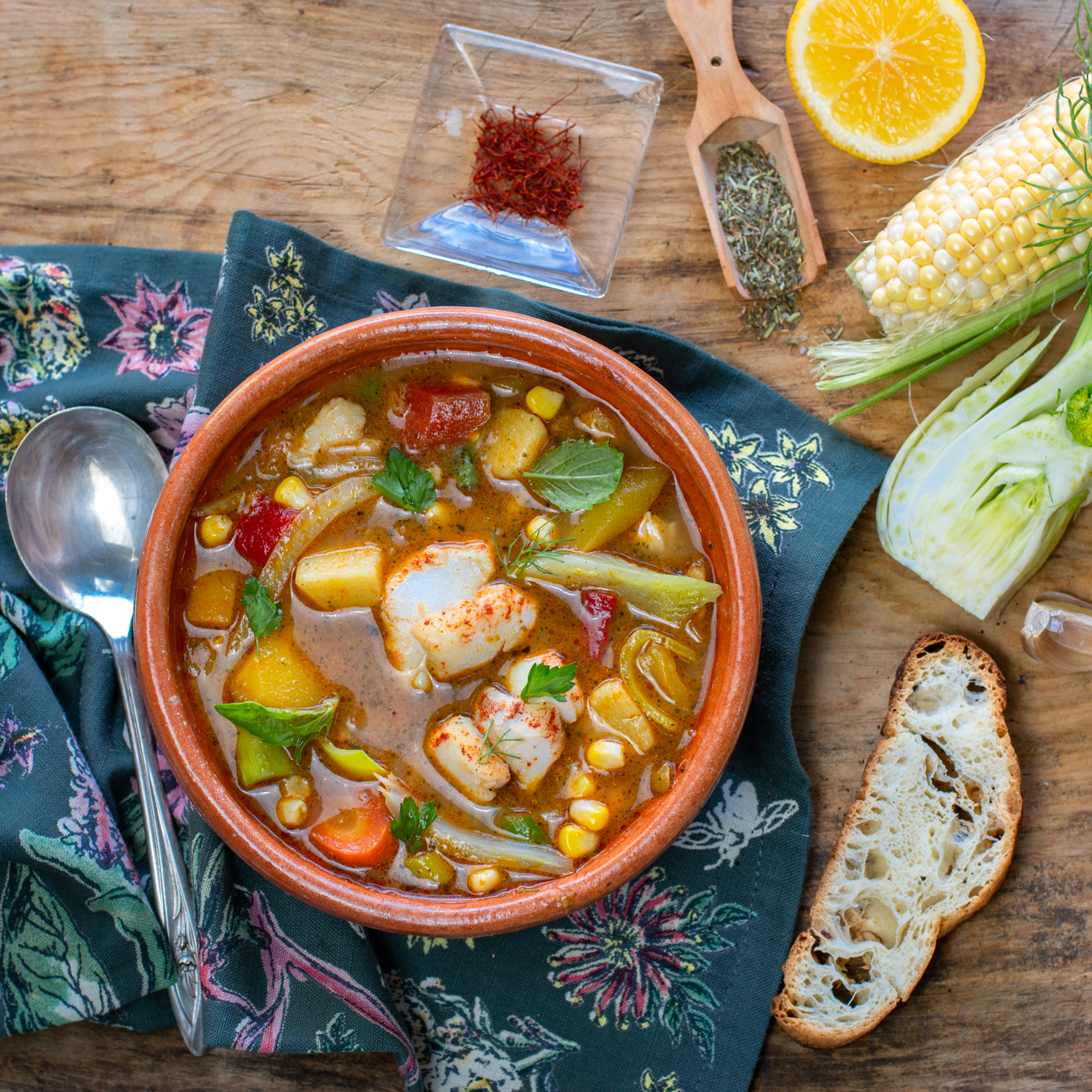 French-Style Cod Chowder 