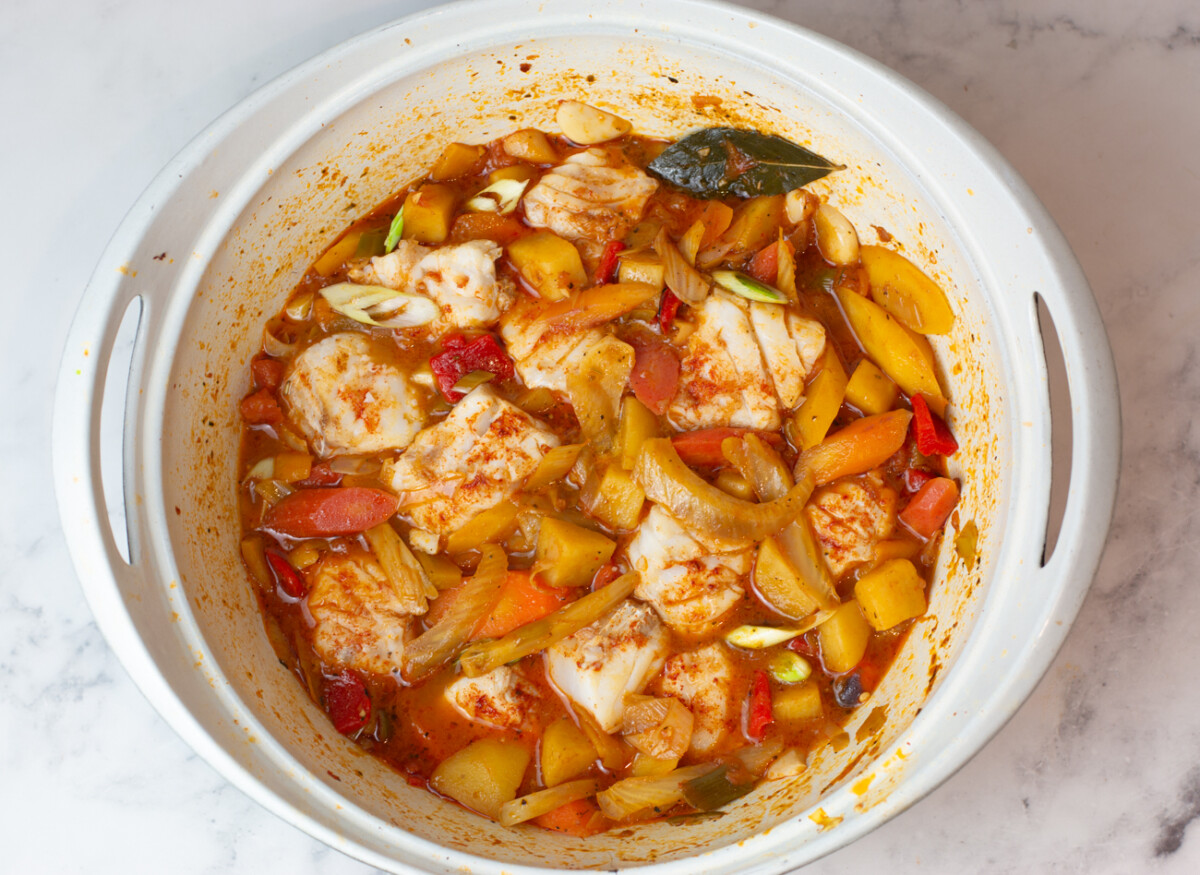 French Cod Fish Whole French-Style Cod & Vegetable Chowder - A Zest for Life
