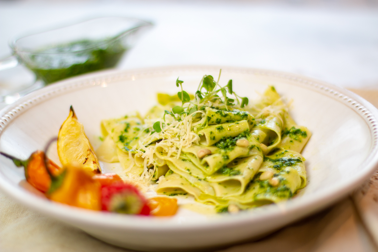 Karen's Arugula & Parsley Winter Pesto - A Zest for Life