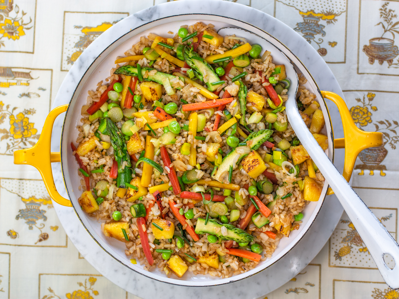 Karen’s Spring Vegetable Fried Rice - A Zest for Life