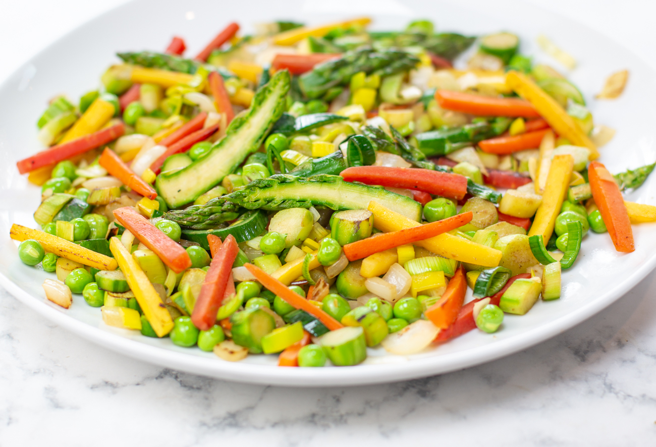 Spring Vegetables for Karen's Spring Vegetable Fried Rice