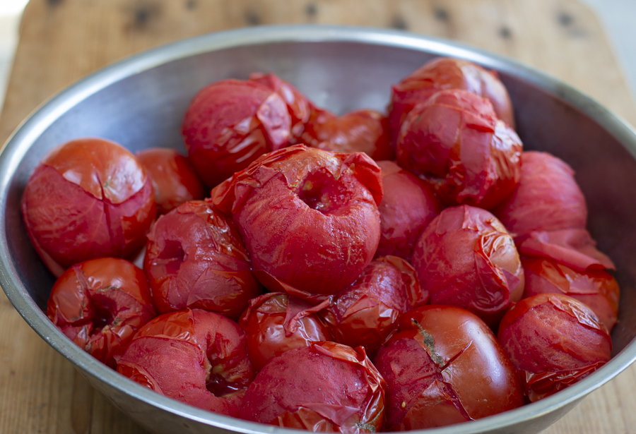 Tomatoes for Fresh Tomato Sauce 