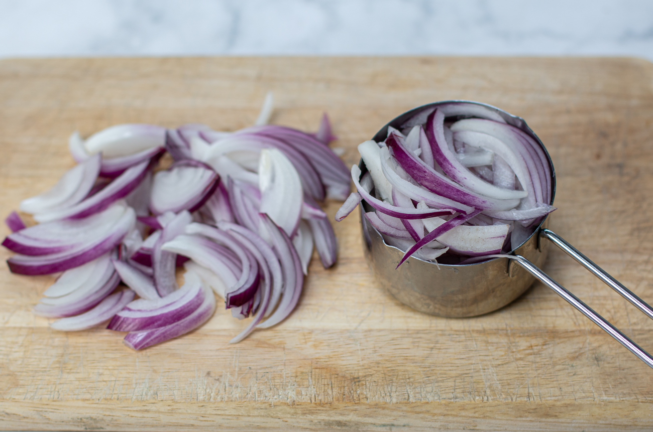 Red Onions for the saute