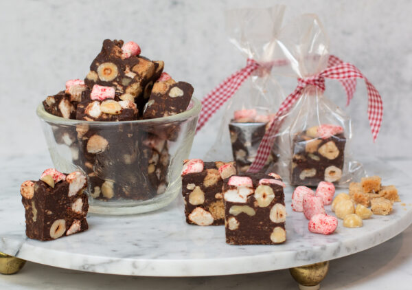 Holiday Rocky Road Candy - Gluten Free