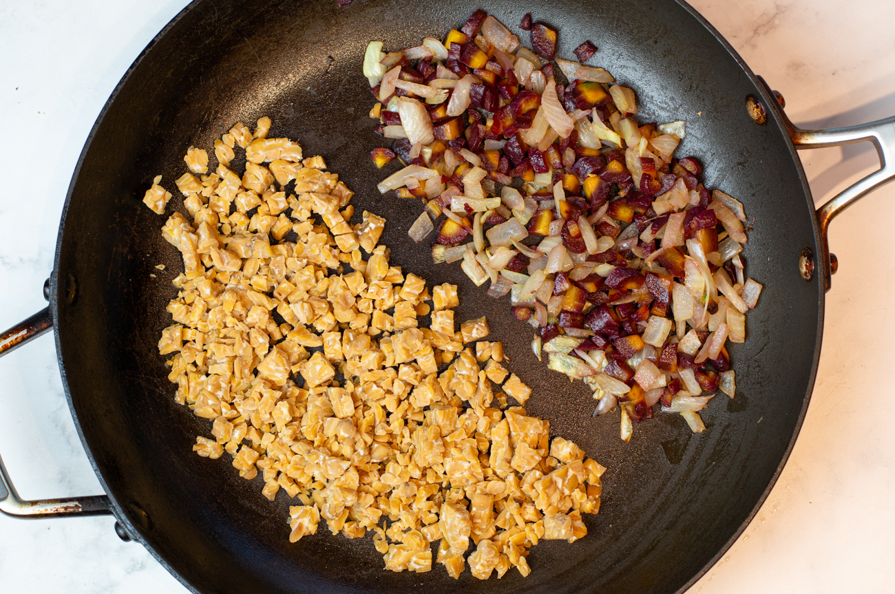 Ingredients for Karen's Ultimate Veggie Plant-Based Burger