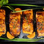 Orange-Chipotle Glazed Salmon