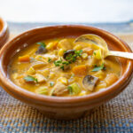 Chunky Chicken & Fall Soup with Too Many Vegetables