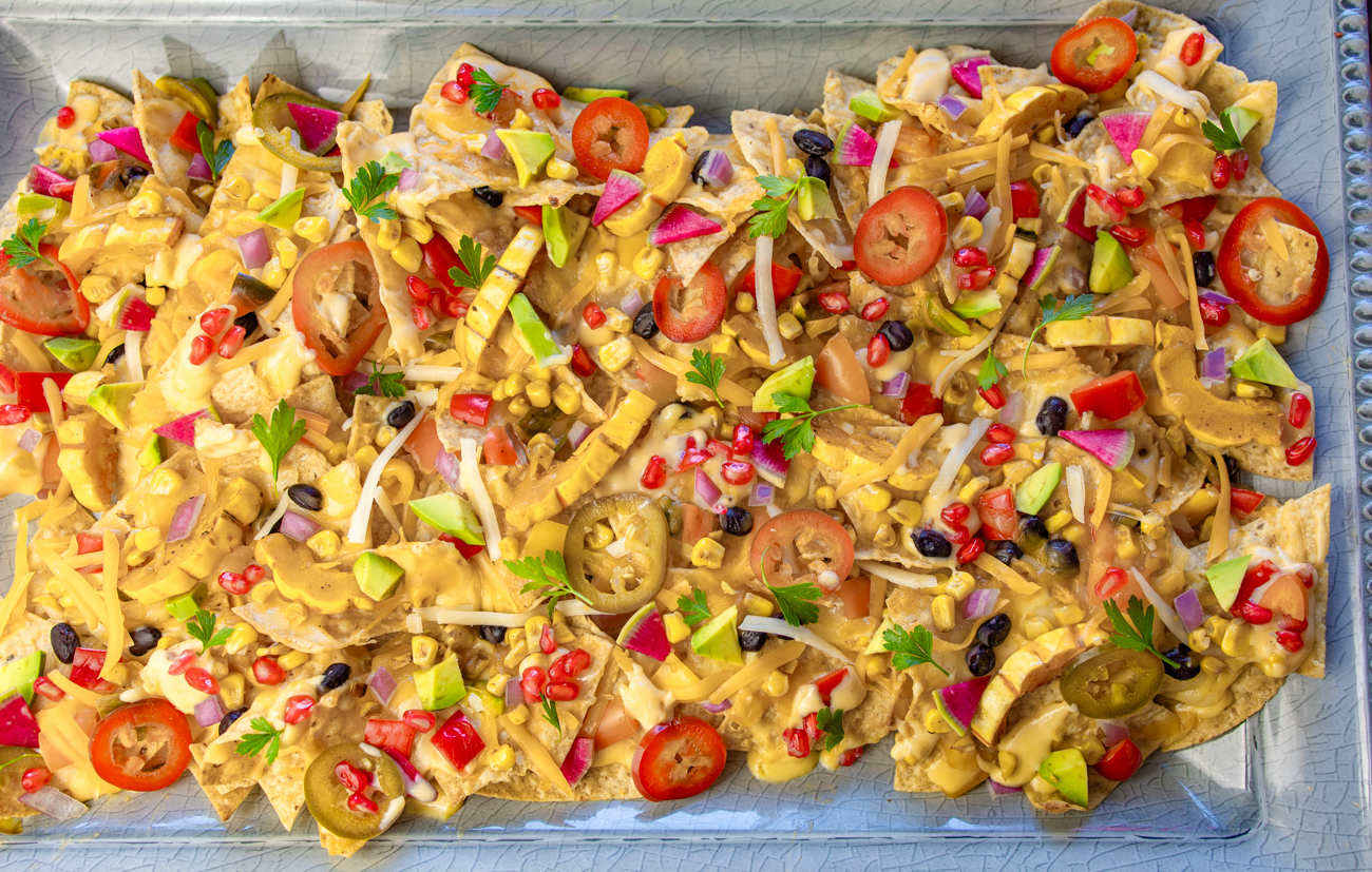 Karen's Skinny-Ish Holiday Nachos - A Zest for Life