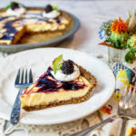 Karen's Key Lime Pie with a Blackberry Swirl- It's Gluten Free!