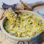 Karen's Holiday Cheesy Corn & Crab Dip Lightened-Up