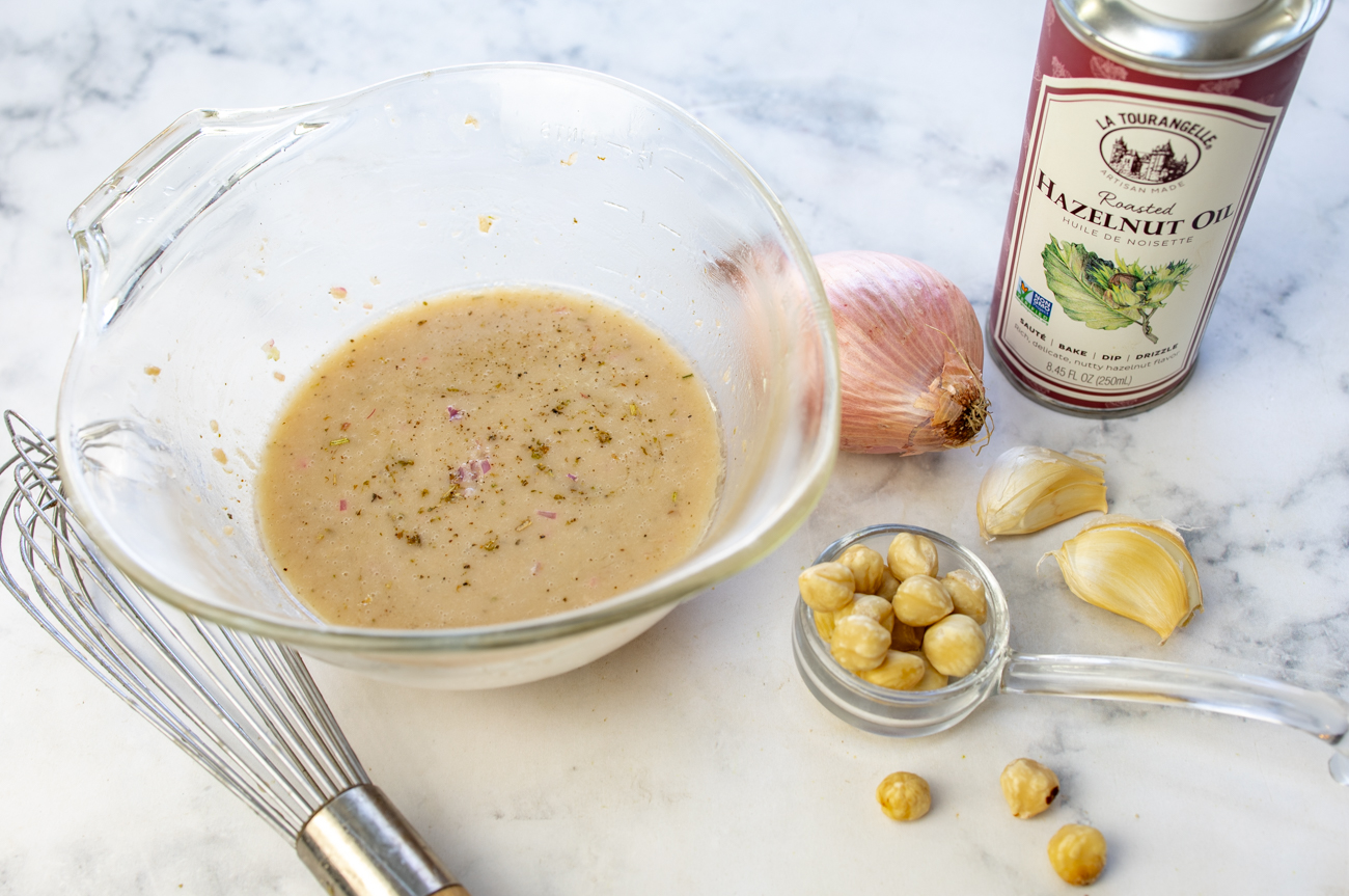 Karen's Hazelnut Vinaigrette - it's a little creamy! - A Zest for Life