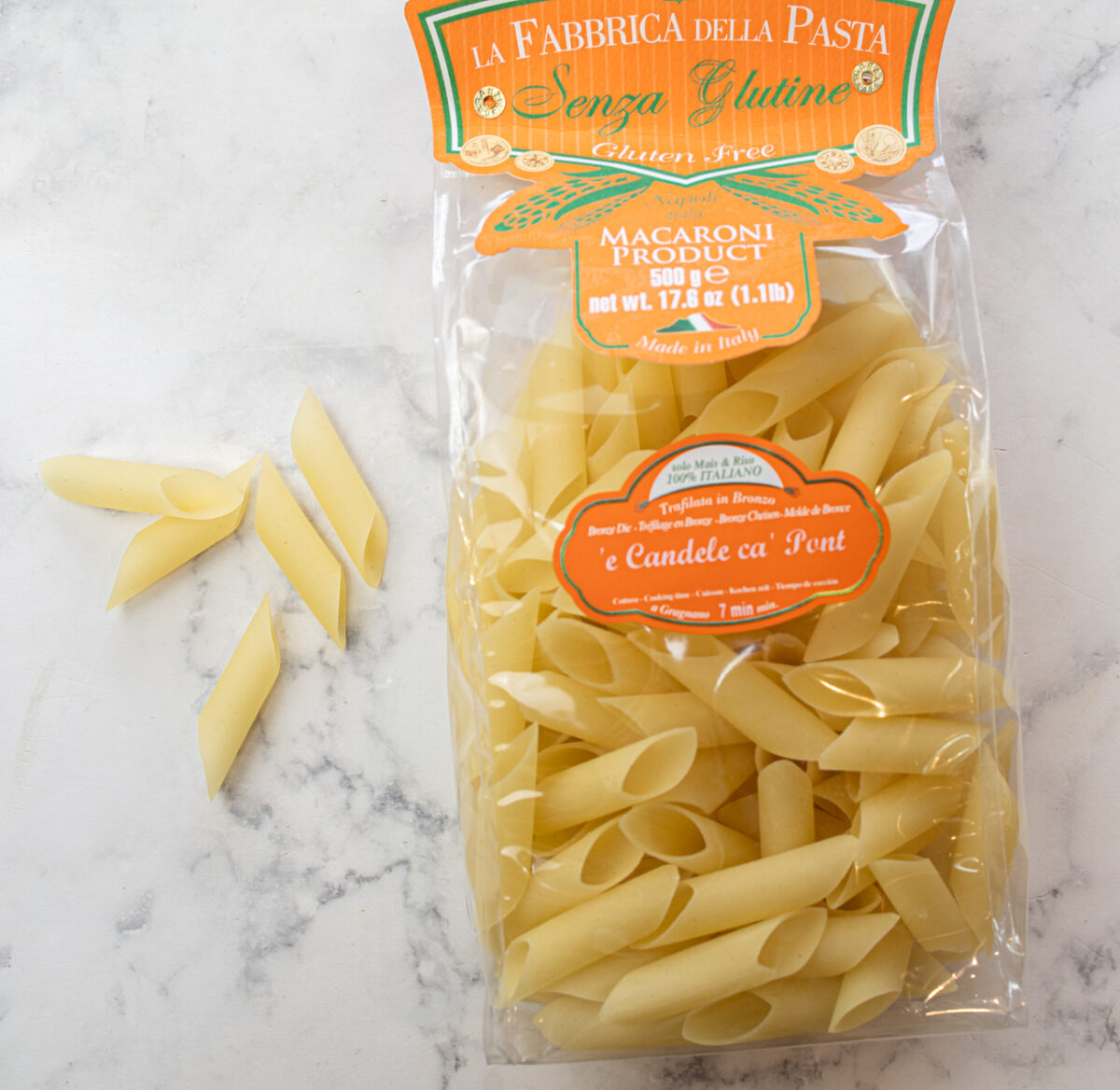 Gluten Free La Fabrica Della Pasta; 'e Candele ca' Pont shape