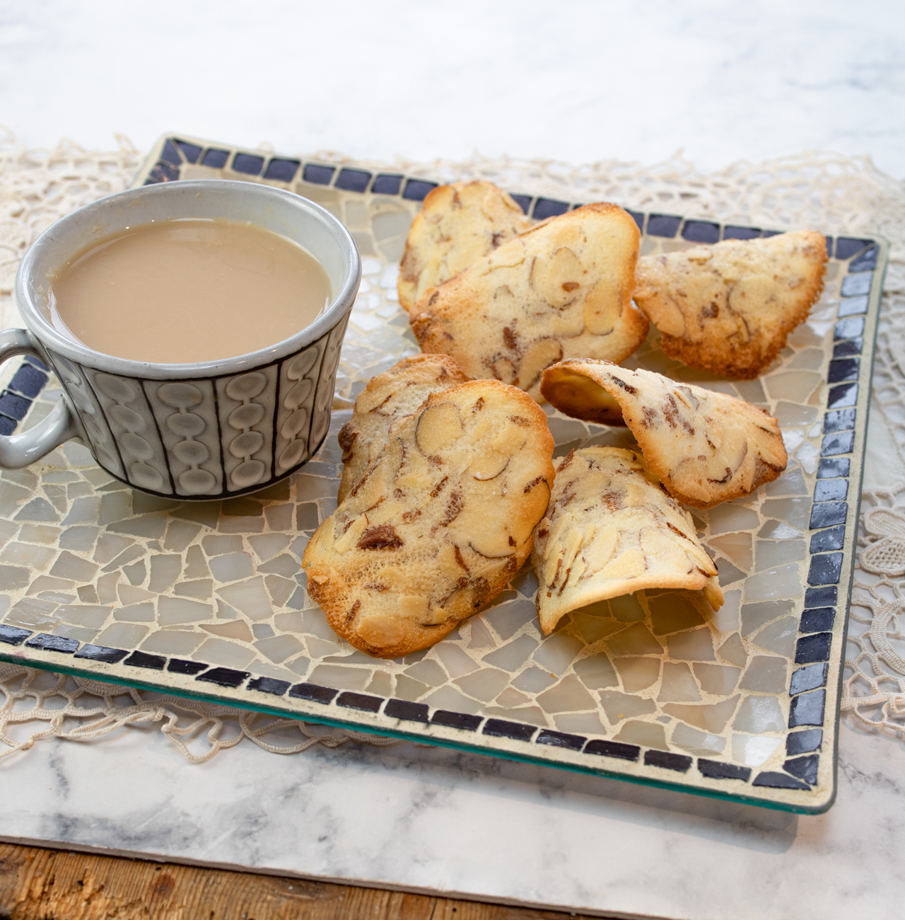 Karen's Almond Tuile Cookies - They're Gluten Free! - A Zest for Life