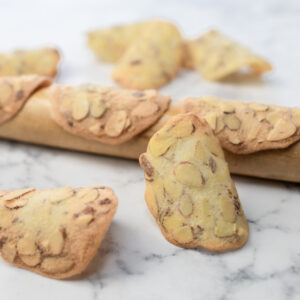 Karen's Almond Tuile Cookies - They're Gluten Free!