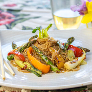 The Ultimate Szechuan Stir-Fry Sauce ~ with Veggies with Rice Vermicelli